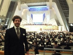 Carlo Forlivesi a Kyoto il 10 novembre