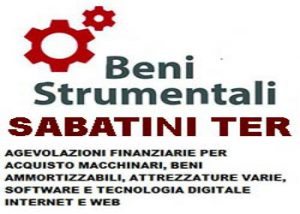CONTRIBUTI PER L’ACQUISTO DI MACCHINARI E ATTREZZATURE GRAZIE ALLA “SABATINI TER”