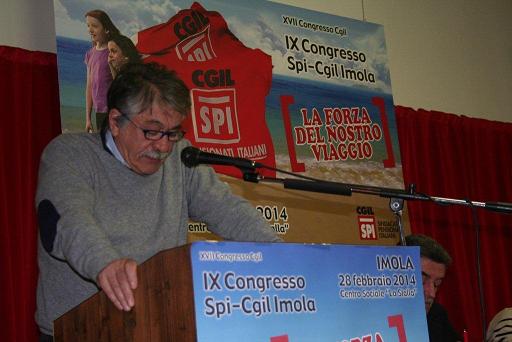 Sauro Dal Pane è il nuovo segretario dello Spi-Cgil di Imola