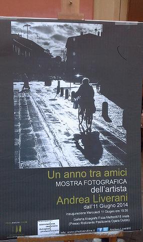 Mostra fotografica “Un anno tra gli amici”, Andrea Liverani