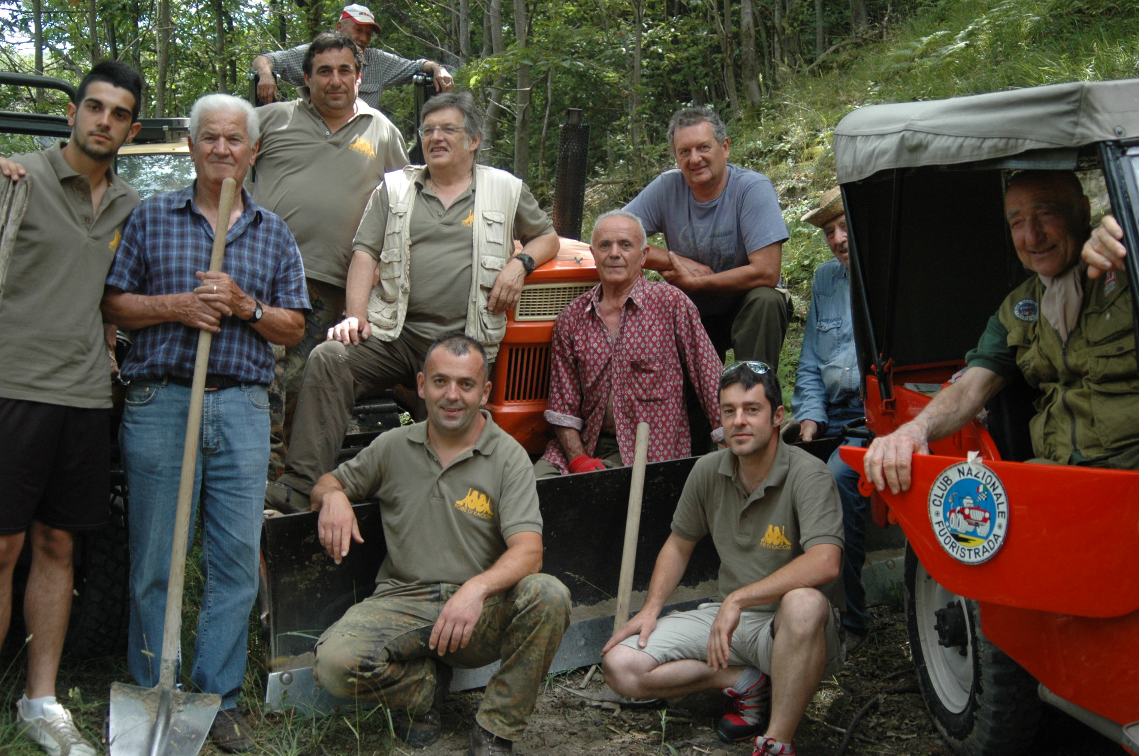 INTENSO WEEKEND DI LAVORI NEI BOSCHI DELLA VALLATA