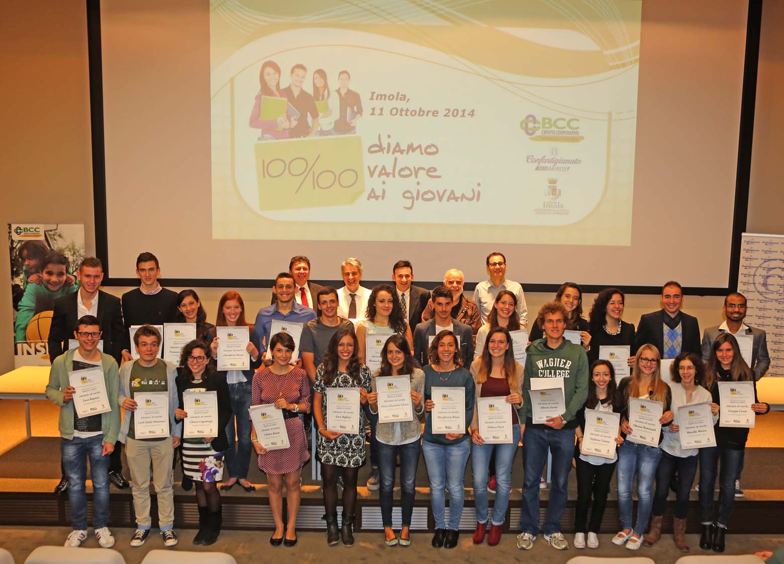 A IMOLA PREMIATI GLI STUDENTI MIGLIORI