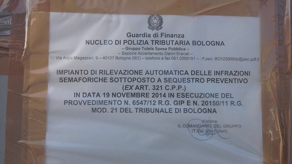 MULTE CON I PHOTORED: INDAGATO SINDACO DI IMOLA CON L’EX GIUNTA COMUNALE