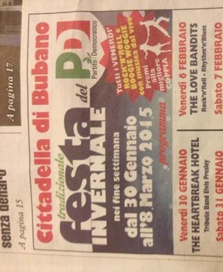 Festa PD “Cittadella di Bubano”: ci impegneremo in Regione per un inasprimento delle normative
