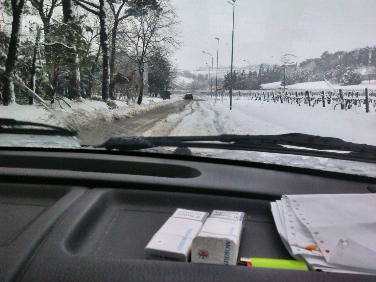 STESSA NEVE, STESSI DISAGI. INTANTO LA VALLATA E’ AL BUIO