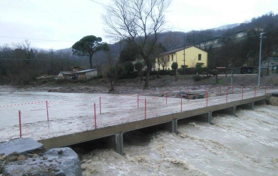 CASALFIUMANESE, C’E’ L’IMPEGNO DELLA REGIONE PER REALIZZARE UN NUOVO PONTE A CARSEGGIO
