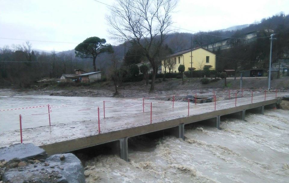 PIOGGE E MALTEMPO, SANTERNO SORVEGLIATO SPECIALE
