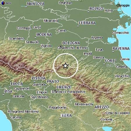 FORTE SCOSSA DI TERREMOTO TRA IMOLA E VALLATA. GENTE IN STRADA A CASTEL DEL RIO