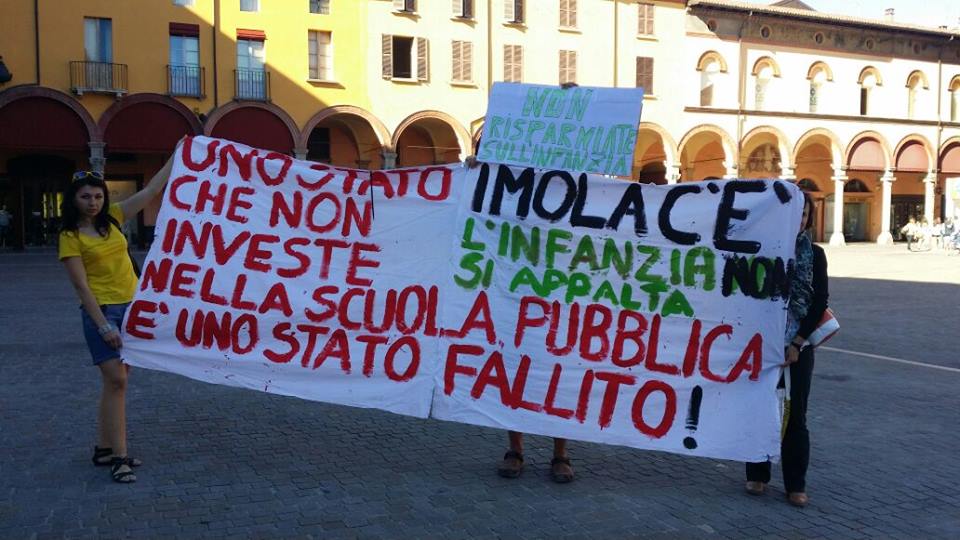 PRIVATIZZAZIONE SEZIONI DI SCUOLA DELL’INFANZIA: COME CSA NON CI FERMEREMO QUI!