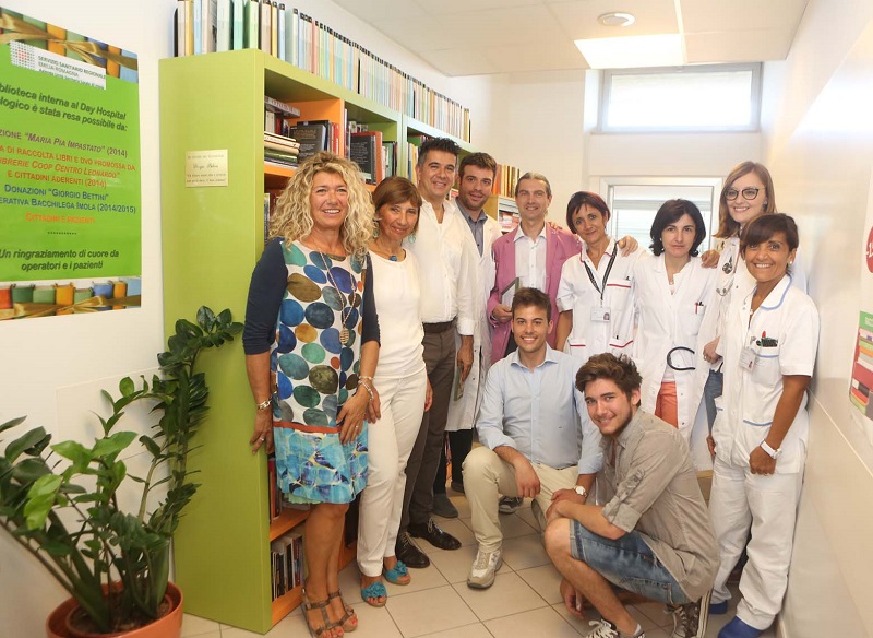 UNA LIBRERIA AL DAY HOSPITAL ONCOLOGICO IN RICORDO DI GIORGIO BETTINI