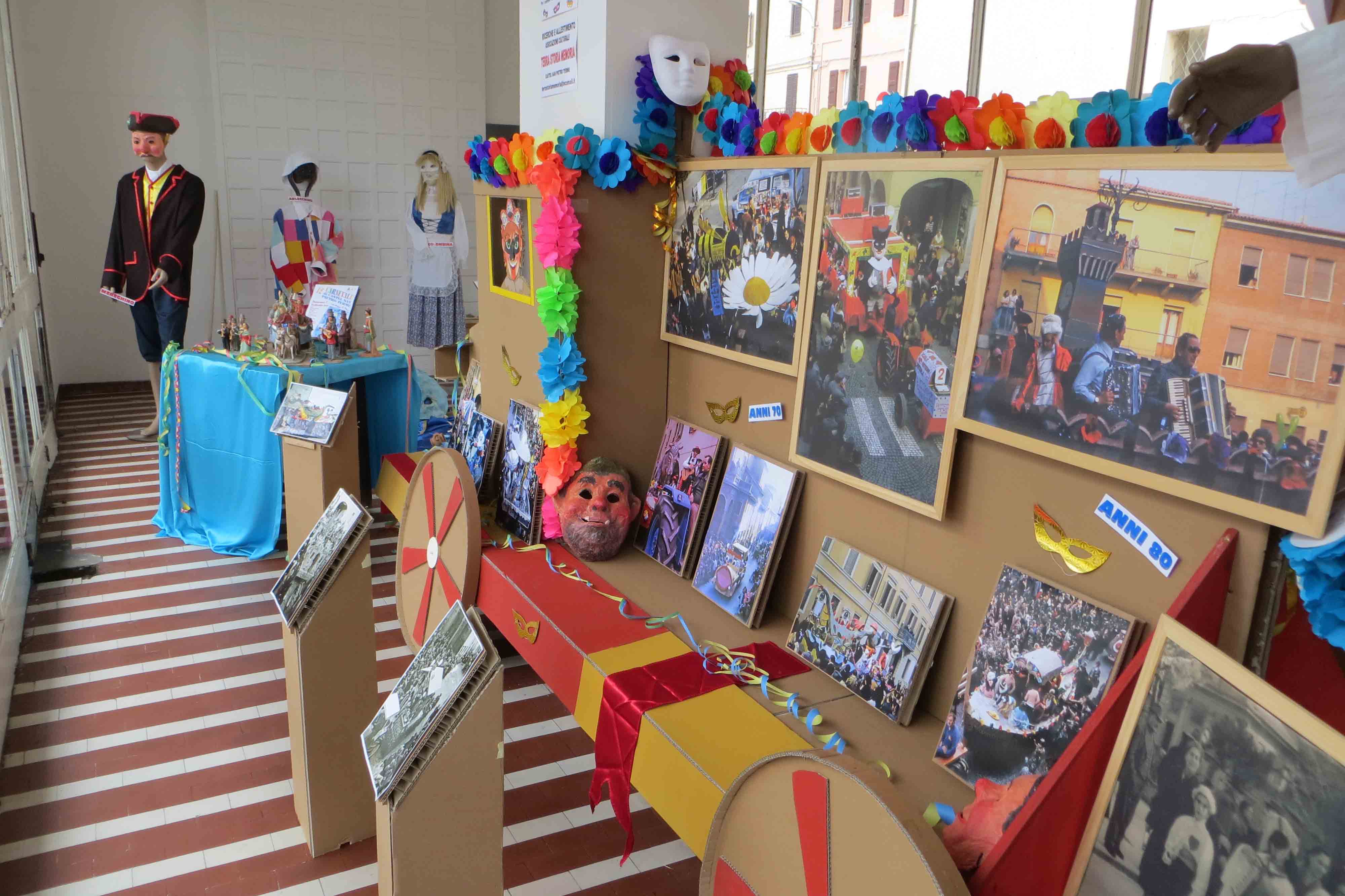 CASTEL SAN PIETRO, PRONTA LA VETRINA DEL CARNEVALE ALL’EX AUTOSTAZIONE
