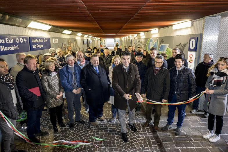 RESTART: NOIGIOVANI PRESENTA LA PIU’ GRANDE GALLERIA D’ARTE URBANA D’ITALIA REALIZZATA IN UNA STAZIONE FERROVIARIA