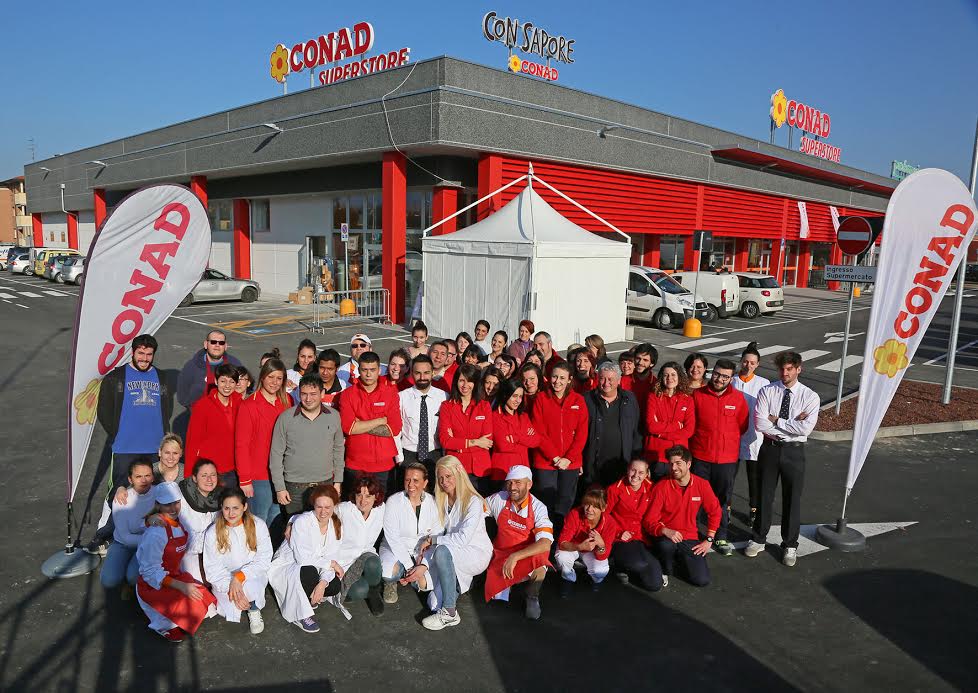 IMOLA TAGLIO DEL NASTRO AL NUOVO CONAD SUPERSTORE