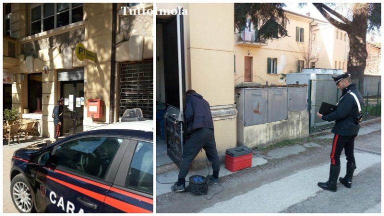FURTO ALL’UFFICIO POSTALE: INDAGANO I CARABINIERI