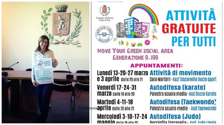 “DOZZA: PROGETTO “MOVE YOUR GREEN SOCIAL AREA – GENERAZIONE 0-100”