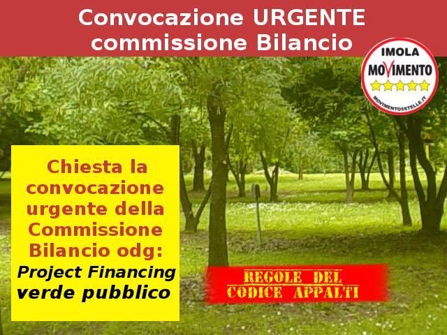 DELIBERA DELLA CORTE DEI CONTI M5S CHIEDE COMMISIONE URGENTE ODG PROJECT FINANCING