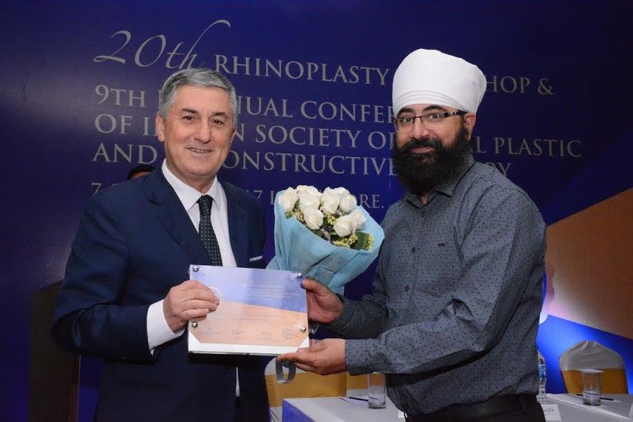 IGNAZIO TASCA PORTA L’AZIENDA USL DI IMOLA AL 9° CONGRESSO DELLA SOCIETÀ INDIANA DI PLASTICA FACCIALE E CHIRURGIA RICOSTRUTTIVA