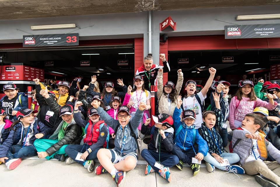 MOTOCICLISMO_2° PROGETTO SUPERBIKE 2017_LA SCUOLA PRIMARIA “QUINTO CASADIO” SUL TETTO DEL MONDO