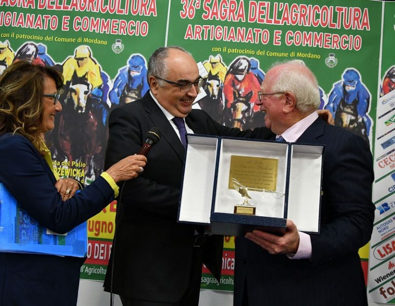 TUTTO PRONTO PER LA 36.A SAGRA DELL’AGRICOLTURA DI MORDANO,  CHE HA CONFERITO IL PREMIO ‘ARATRO D’ORO’ A MAURIZIO GARDINI