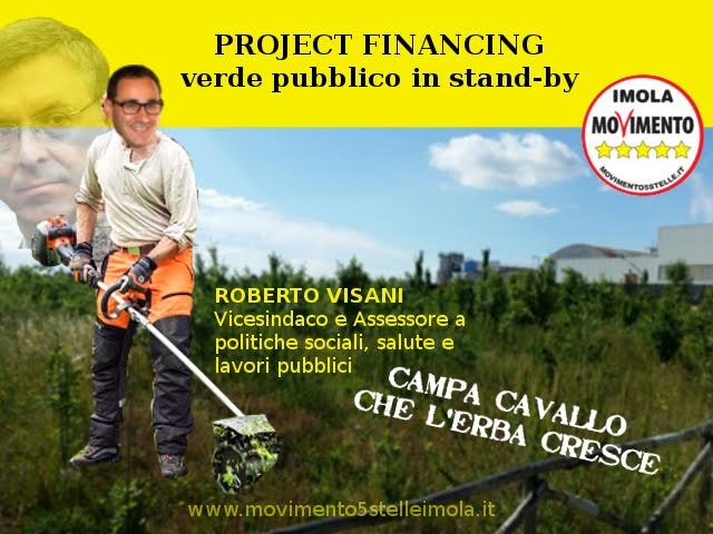 PROJECT FINANCING VERDE PUBBLICO UFFICIALE IN STAND-BY