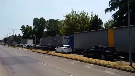 SITUAZIONE TRAFFICO IN CITTA’  IN CONSENGUENZA DELL’INCIDENTE IN A14