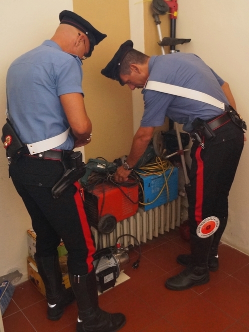 Imola, Refurtiva abbandonata rinvenuta dai Carabinieri. 