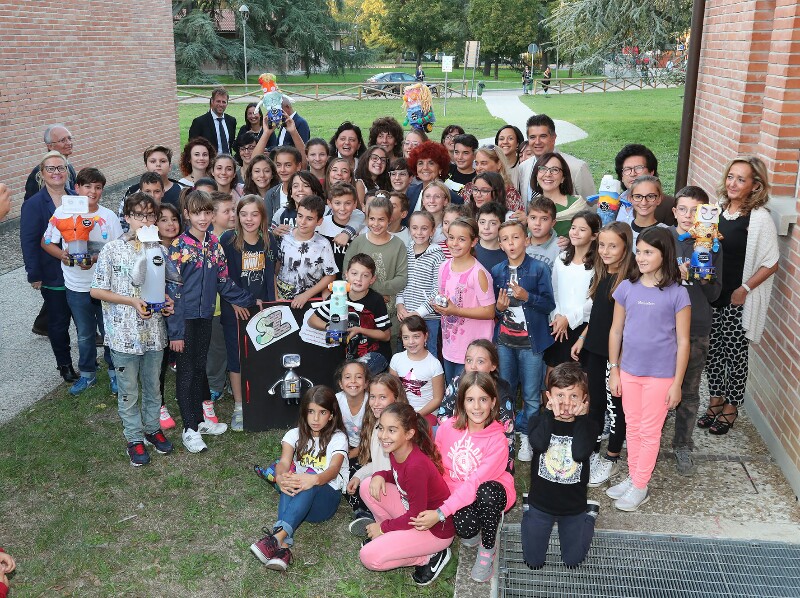 Il MINISTRO FEDELI IN VISITA ALLA MOSTRA REALIZZATA  DA STUDENTI E INSEGNANTI DELL’IC5 E DELL’IC 6