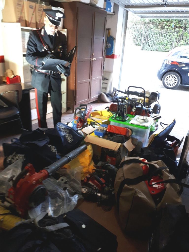 CASTEL SAN PIETRO CONTROLLI AI CASOLARI ABBANDONATI: REFURTIVA RECUPERATA DAI CARABINIERI.