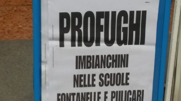 “BASTA SOLDI AI SOLITI CHE GESTISCONO I PROFUGHI. S’ISTITUISCA UN FONDO PER IMOLESI DISOCCUPATI”