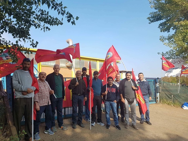 SAND LACK, PRESIDIO FIOM PER DENUNCIARE “COMPORTAMENTI ILLECITI”