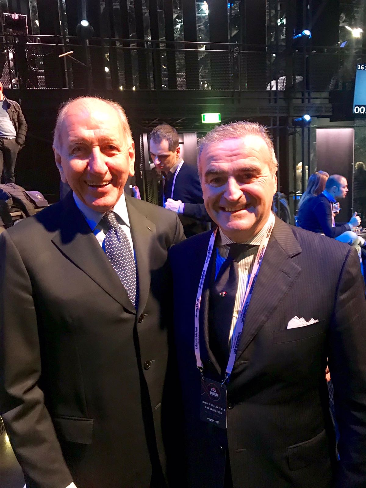 L’ASSESSORE RAFFINI ALLA PRESENTAZIONE UFFICIALE DEL GIRO D’ITALIA 2018: DA ISRAELE A ROMA