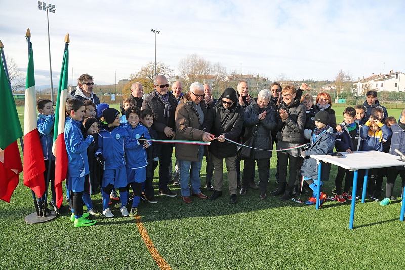 INAUGURATO IL NUOVO CAMPO DI CALCIO A 7 SINTETICO