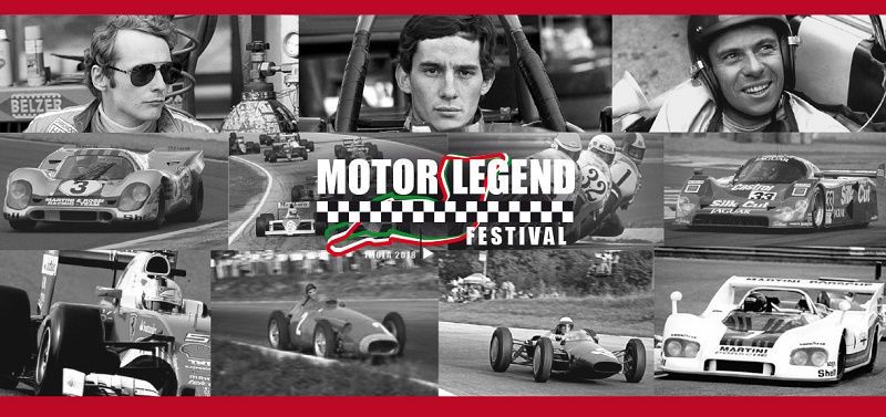NASCE MOTORLEGEND FESTIVAL DAL 20 AL 22 APRILE 2018 ALL’AUTODROM DI IMOLA