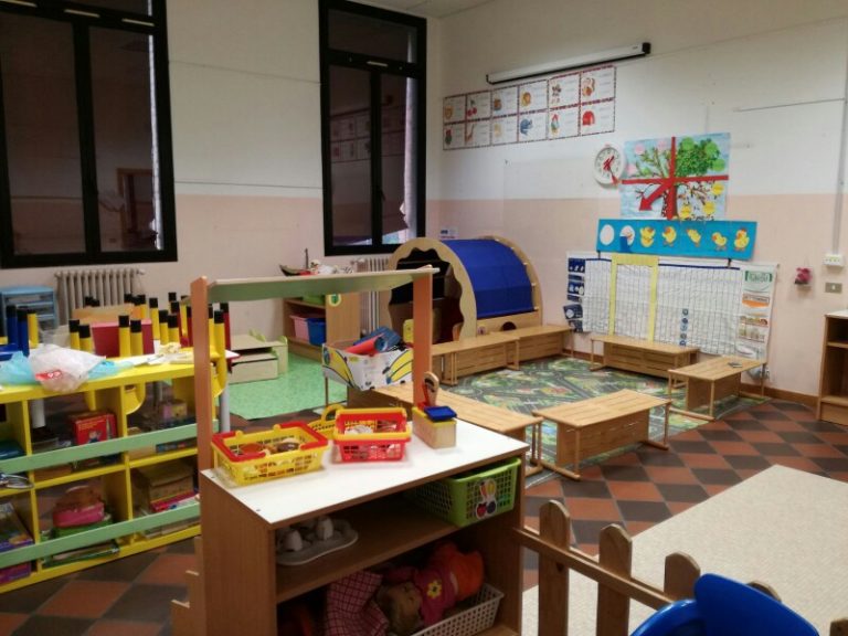 DOZZA RIAPERTA IERI LA SCUOLA MATERNA TOSCHI-CERCHIARI