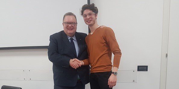 MATTIA STROCCHI, ELETTO “ITALIANO DELL’ANNO” OSPITE AL MONTECATONE REHABILITATION INSTITUTE