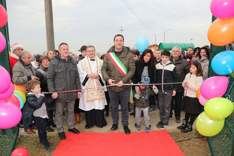 AL NUOVO PARCO DI SELVA-ZELLO  INAUGURATI I NUOVI ARREDI PER I PIÙ PICCOLI