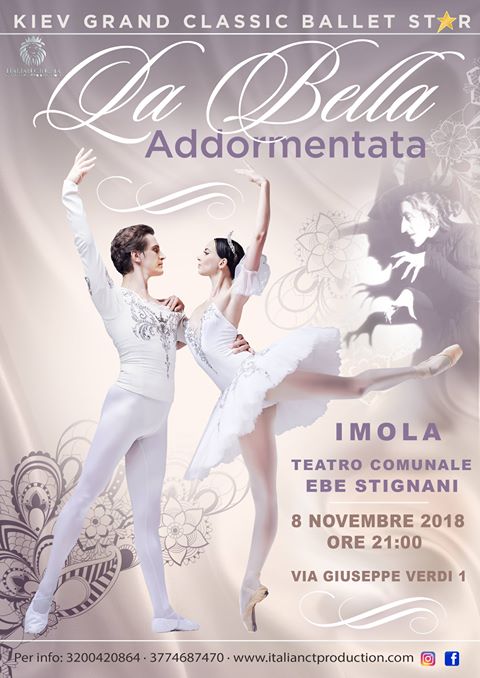 “LA BELLA ADDORMENTATA” CON IL KIEV GRAND CLASSIC BALLET STAR AD IMOLA