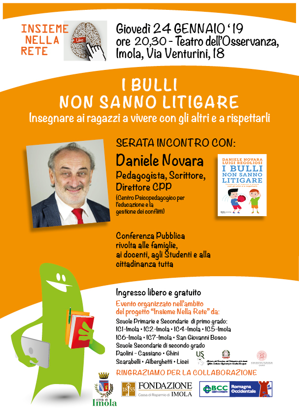 INCONTRO “I BULLI NON SANNO LITIGARE” TEATRO OSSERVANZA
