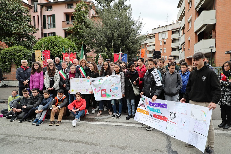  CERIMONIA POZZO BECCA, LA SINDACA SANGIORGI: “CONVERTIRE LE ATROCITÀ DEL PASSATO IN SPERANZE PER IL FUTURO”
