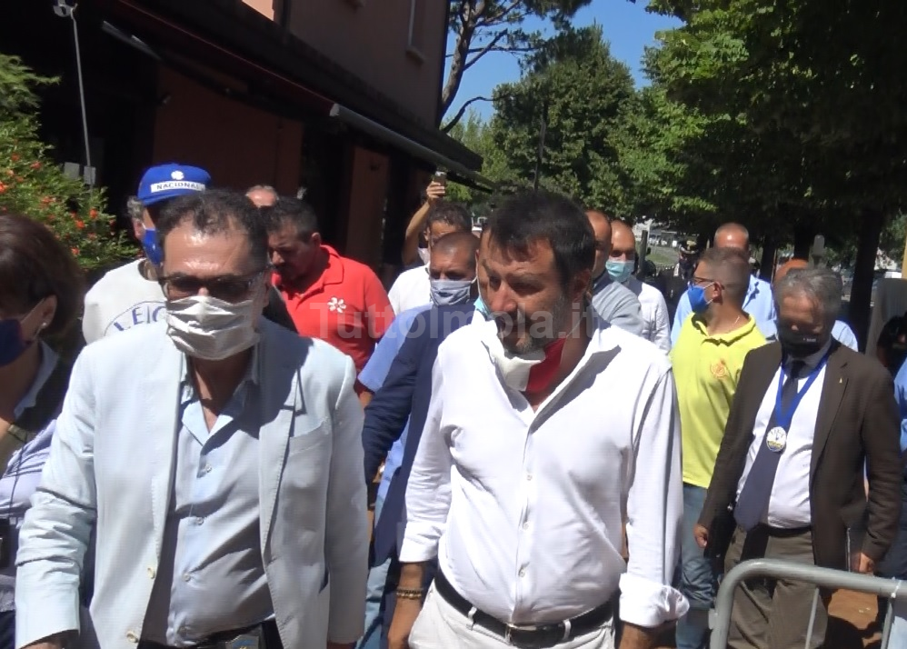 Salvini ad Imola (video integrale)