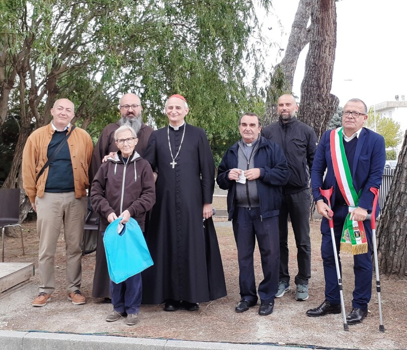 CSPT -Il cardinale Zuppi e il sindaco Tinti hanno inaugurato  la Casa di Accoglienza della Caritas
