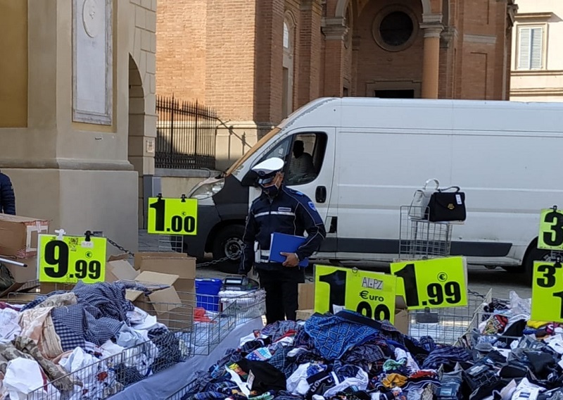 CSPT- Ambulante multato per mancato uso della mascherina