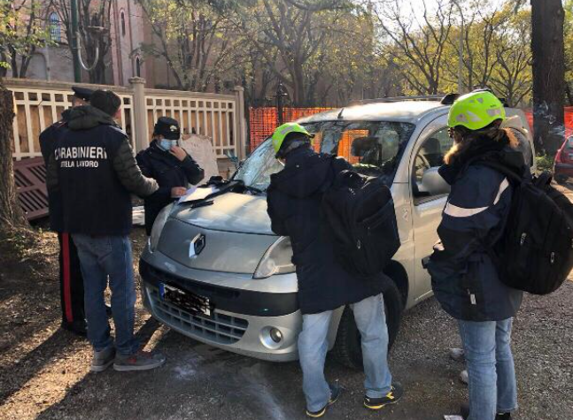 Lavoro in nero, 43.000 euro di sanzioni per un’azienda edile
