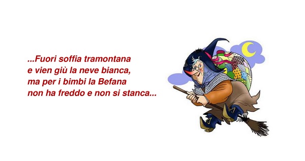 Befana, Casalfiumanese – dolci in regalo ai bambini del paese