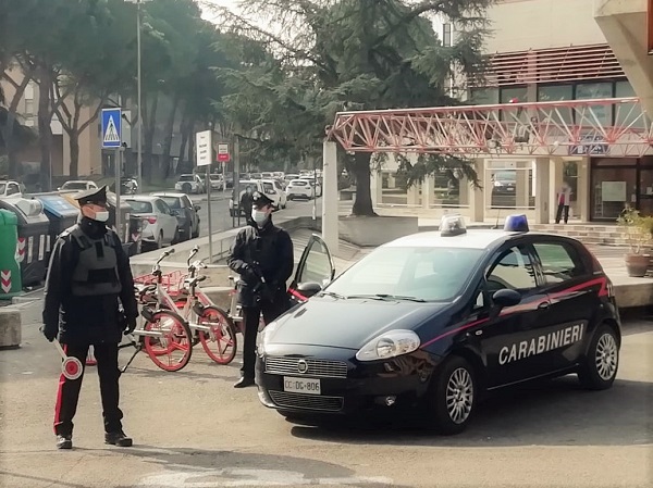 Quartiere Pedagna -18enne denunciato per danneggiamento, deturpamento e imbrattamento di cose altrui