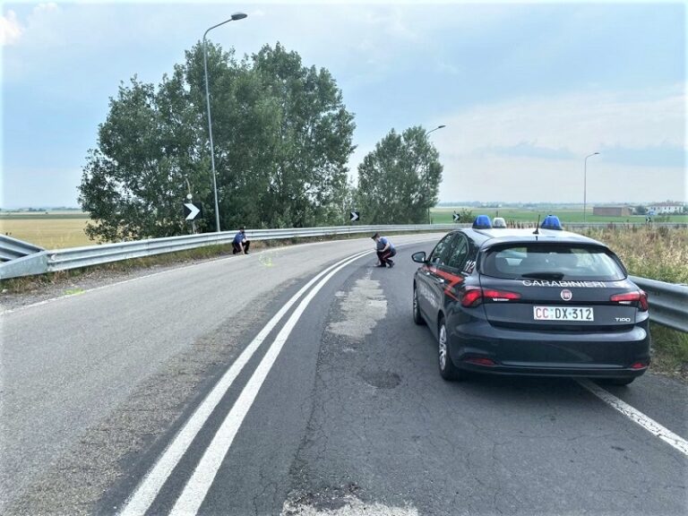 Medicina – Finisce fuori strada con la moto, 70enne motociclista deceduto