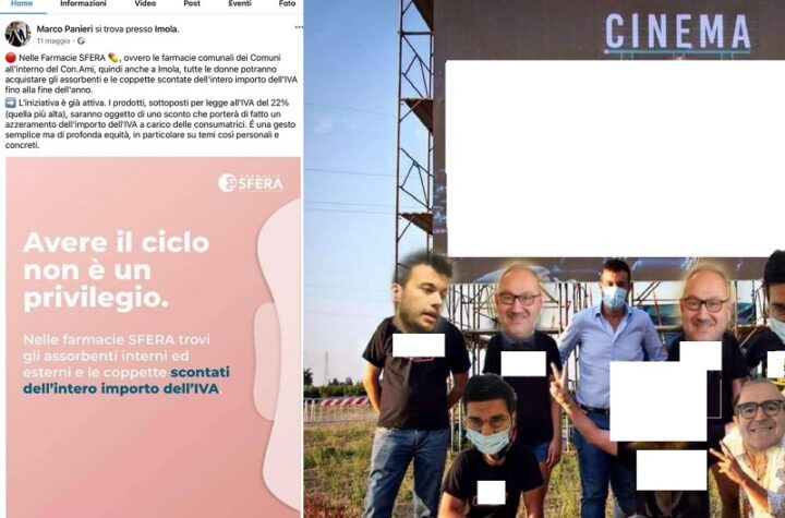Dal tampax al cinema drive, Panieri agente di marketing o sindaco della città?