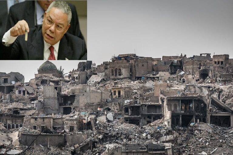 Vent’anni dopo – Il discorso ingannevole di Colin Powell al Consiglio di Sicurezza delle Nazioni Unite