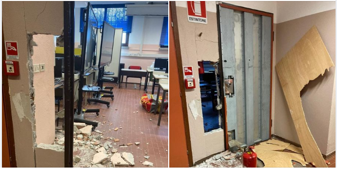 Attacco vandalico alla scuola “Rubri” di Imola: mancanza di risposta adeguata dell’amministrazione comunale