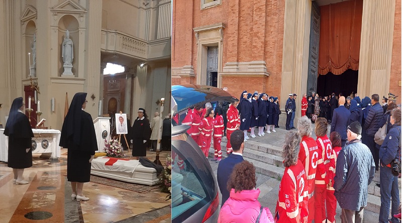 Addio a Nieves Tirapani, un’infaticabile angelo della Croce Rossa di Imola